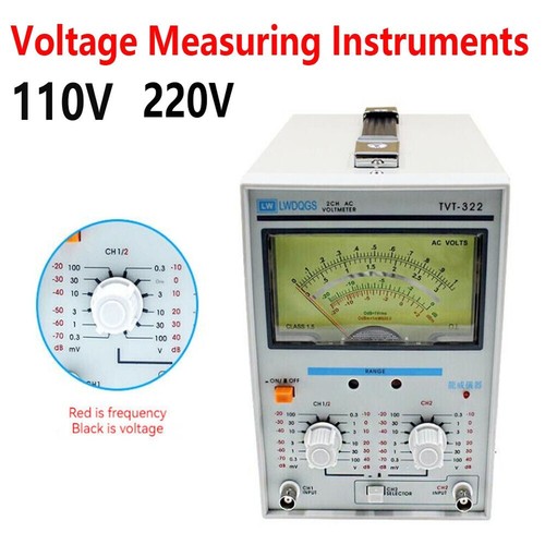 NEW Digital Display Dual-channel Millivolt Meter TVT-322 Digital Millivolt Meter - Picture 2 of 8