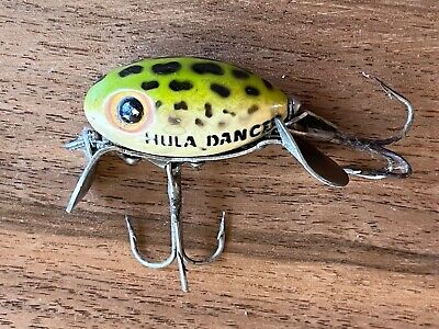 VINTAGE HEDDON ORIGINAL HULA DANCER 1.5 VINTAGE HEDDON ORIGINAL HULA DANCER 1.5