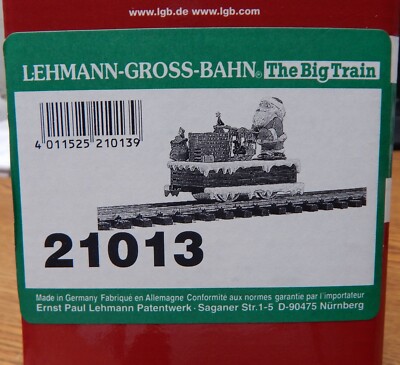 LGB 21013 SANTA HAND CAR NEW IN BOX G SCALE LQQK | eBay