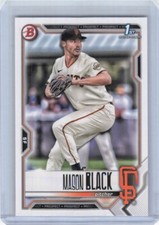 2021 Bowman Draft - #BD-129 Mason Black (RC)