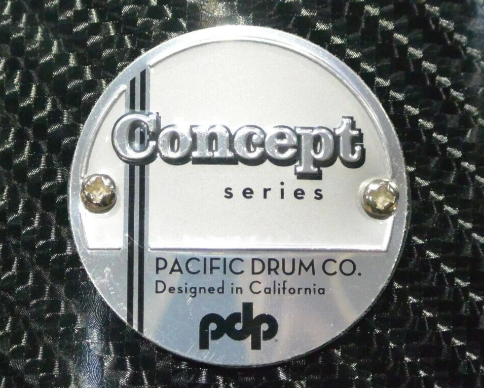 PDP by DW 10" CONCEPT MAPLE RACK TOM in CARBON FIBER for YOUR SET! LOT K339 - Image 3 of 4