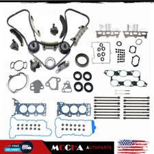 Timing Chain Head Gasket Set Fit 3.6L Chevrol...