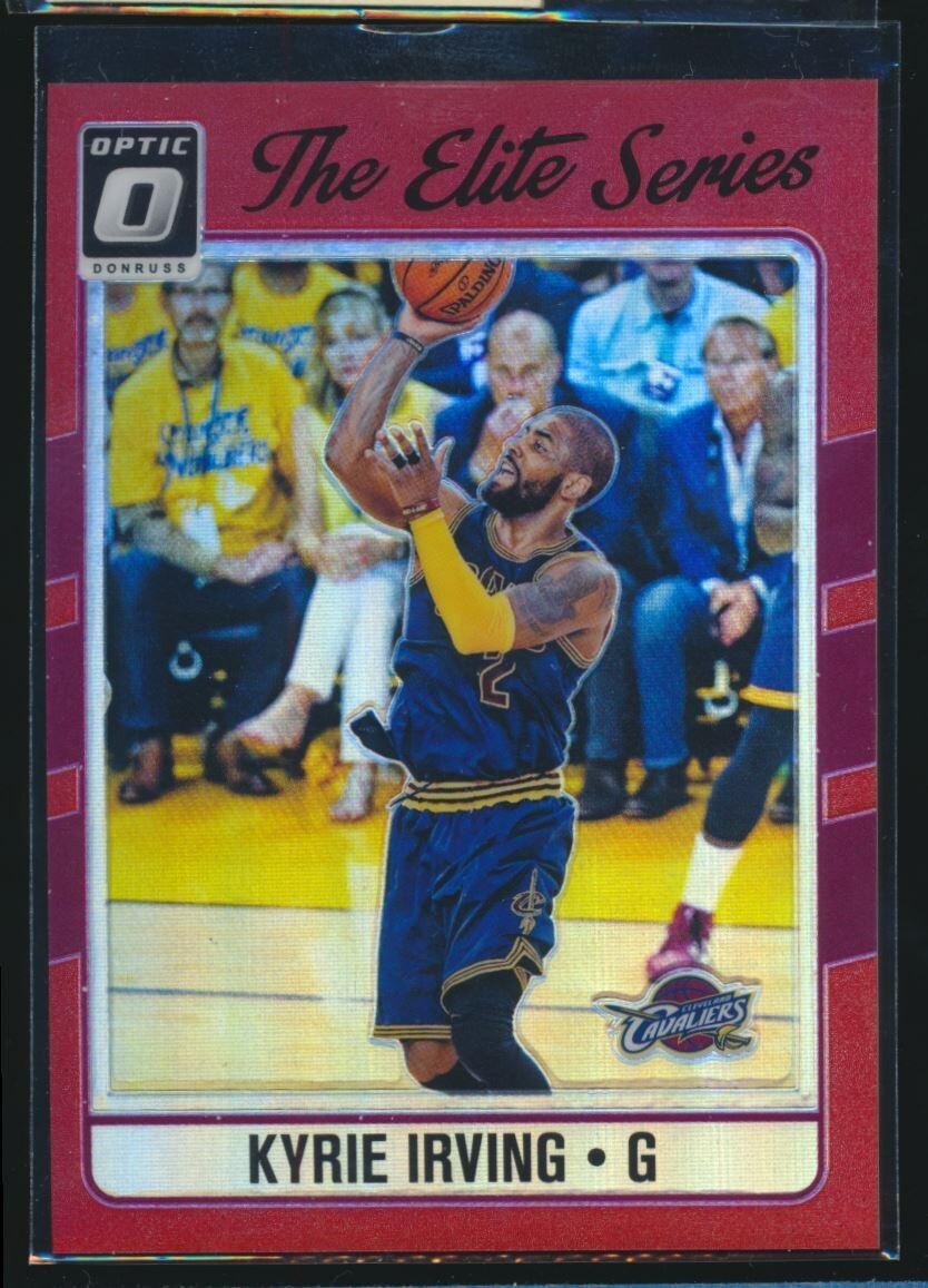 2016-17 Donruss Optic Kyrie Irving Elite Series Red Prizm #17 Cavaliers 30/99