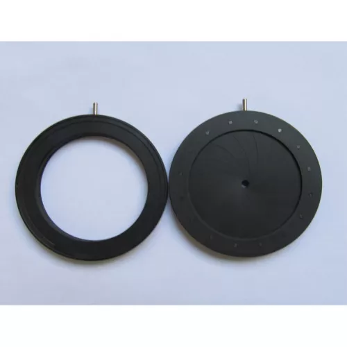 Adjustable Iris Diaphragm Aperture Condensor Module Camera Lens Adapter - Bild 19 von 37