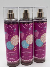 Bath Body Works Fine Fragrance Mist FRUITY SHERBERT SCOOP - Set of 3
