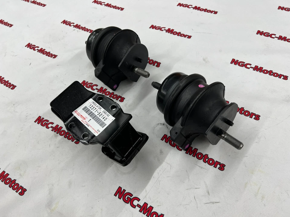 Toyota 12361-50170 12371-50140 Genuine LS430 ENGINE MOTOR MOUNT ＆ Mission Mount - Image 3 of 4