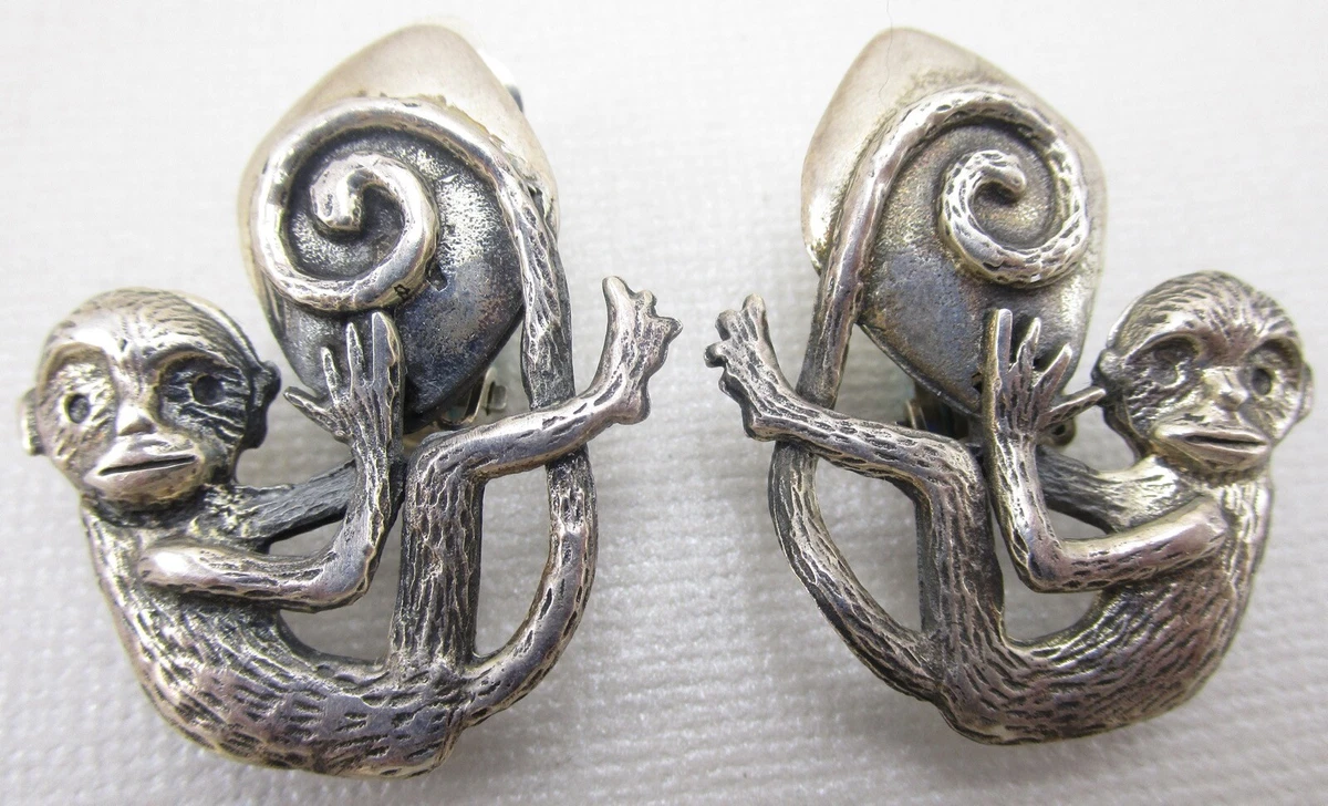 Dior monkey earring cheap