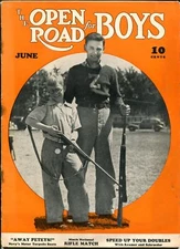PULP:  OPEN ROAD FOR BOYS 06/1941-KIDS WITH GUNS-PULP FICTION-PHOTO COVER-goo...