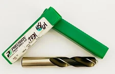NEW PTD 45/64" HSS Screw Machine Precision Twist Drill Bit .7031 R40 118° USA