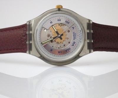 RUBIN  - SWATCH AUTOMATIC - SAM100 1.VERSION - NEU und ungetragen