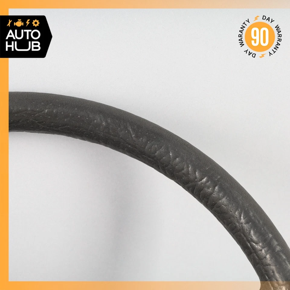 80-89 Mercedes R107 380SL 560SL 500SEC 420SE Steering Wheel Black 1264603803 OEM - Image 4 of 4