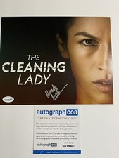 Miranda Kwok The Cleaning Lady Creator/Writer signed autographed 8x10 photo ACOA