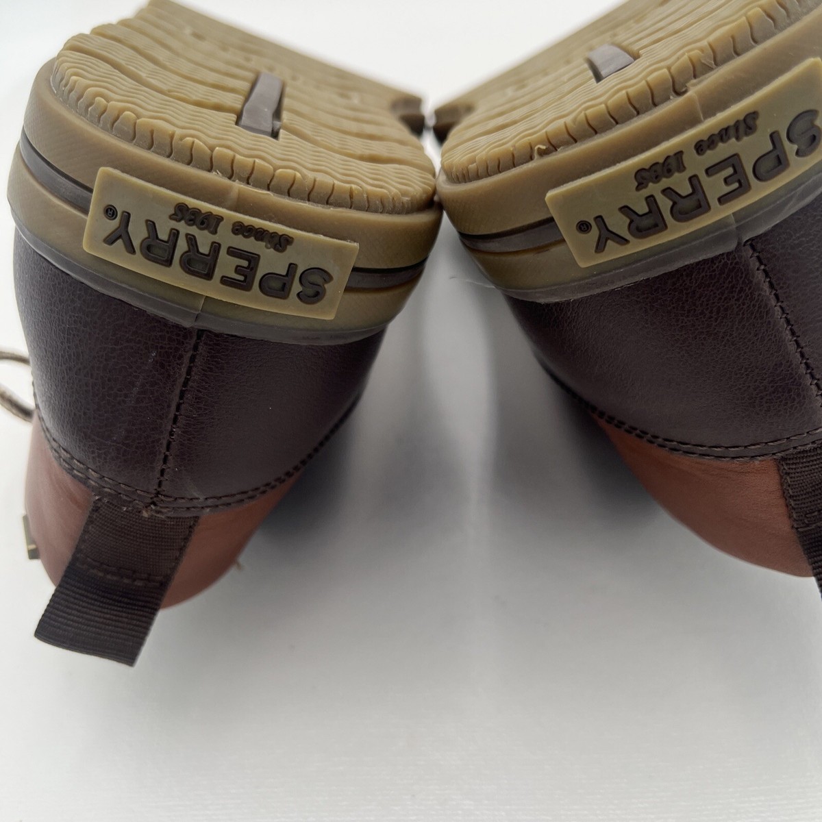 Sperry Top Sider Fowl Weather Chukka Brown Duck Boots Men display picture 3