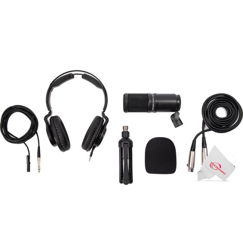 Zoom ZDM-1 Podcast Mic Pack Bundle + Microphone Stand Bracket and Cleaning Kit - 第 3/11 張圖片