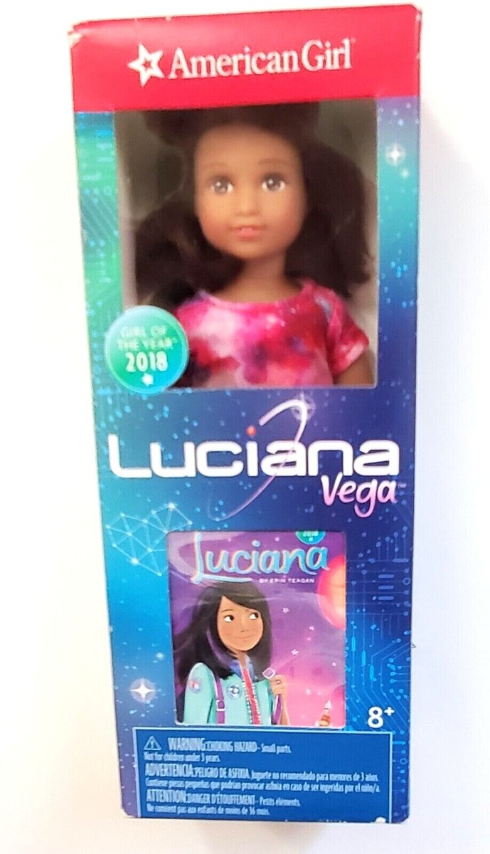 American Girl Luciana Vega Mini Doll Book Astronaut Girl of the