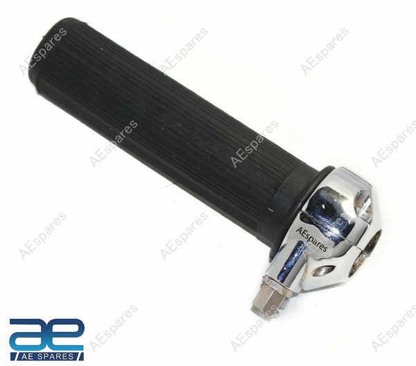 "Passt FüR Royal Enfield Bullet FrüHe Modelle Gasdrehgriff 7/8\" Lenker Gec"-image