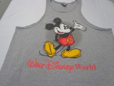 Mickey Mouse - Walt Disney World - Adult Gray Tank Top Size XL