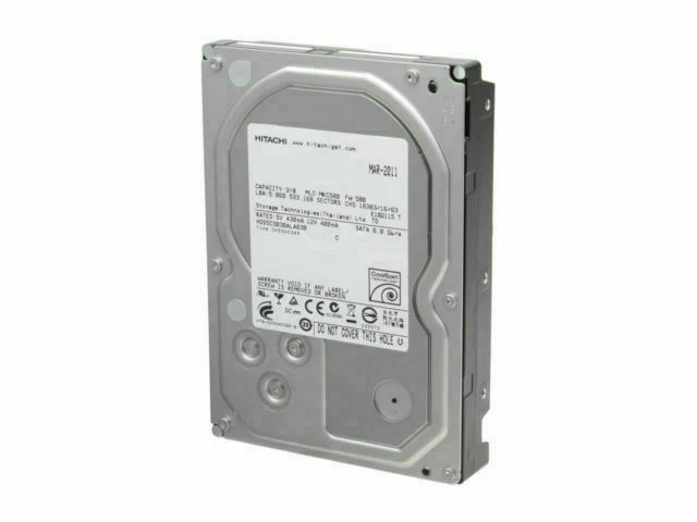 Hitachi SATA III Internal 7200 RPM Rotation Speed 3 TB Storage
