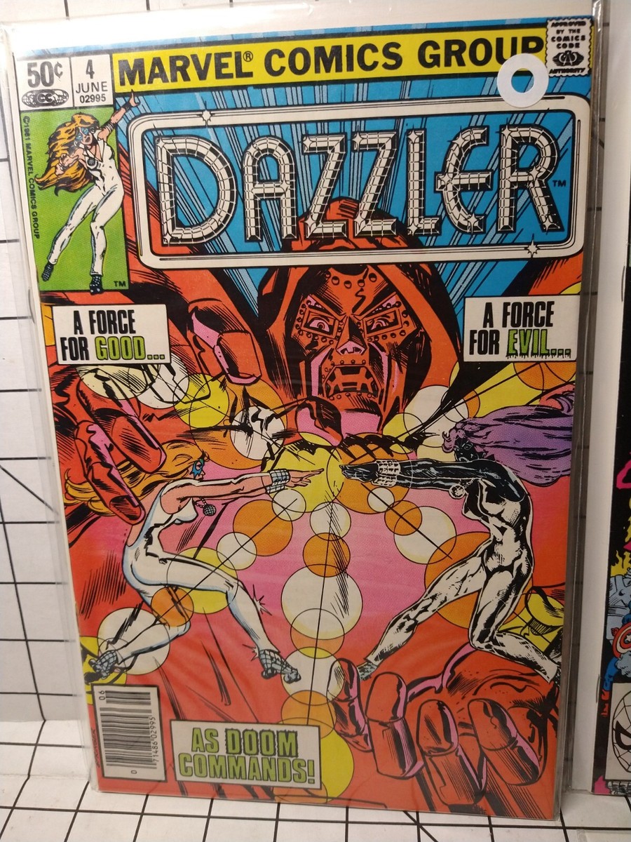 Vintage 1981 Marvel Comics Dazzler Lot of 6 (#1-2-3-4-5+6
