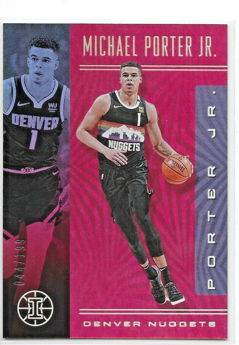 Michael Porter Jr. RUBY RED /199 SP 2019-20 Panini Illusions