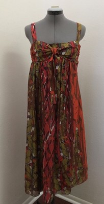 NWT M MISSONI  Silk Dress Size Euro 40