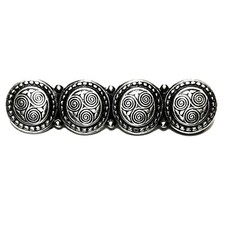 Ancienne Broche triskel argent