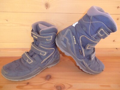 Lowa Milo Gr. 37 blau warm Winter hohe Halbschuhe Stiefel Futter GoreTex