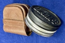 Vtg Ednalite lens polarizer, Ednalite 605 adapter, Front Cap for Diana F , case