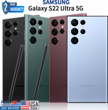 New Samsung Galaxy S22 Ultra 5G 512GB/256/128 SM-S908U CDMA GSM Factory Unlocked