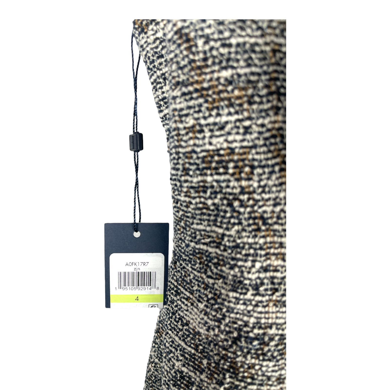 Tommy Hilfiger - Women's Tweed Collared A-Line Dress - Black - Size 4 image 8