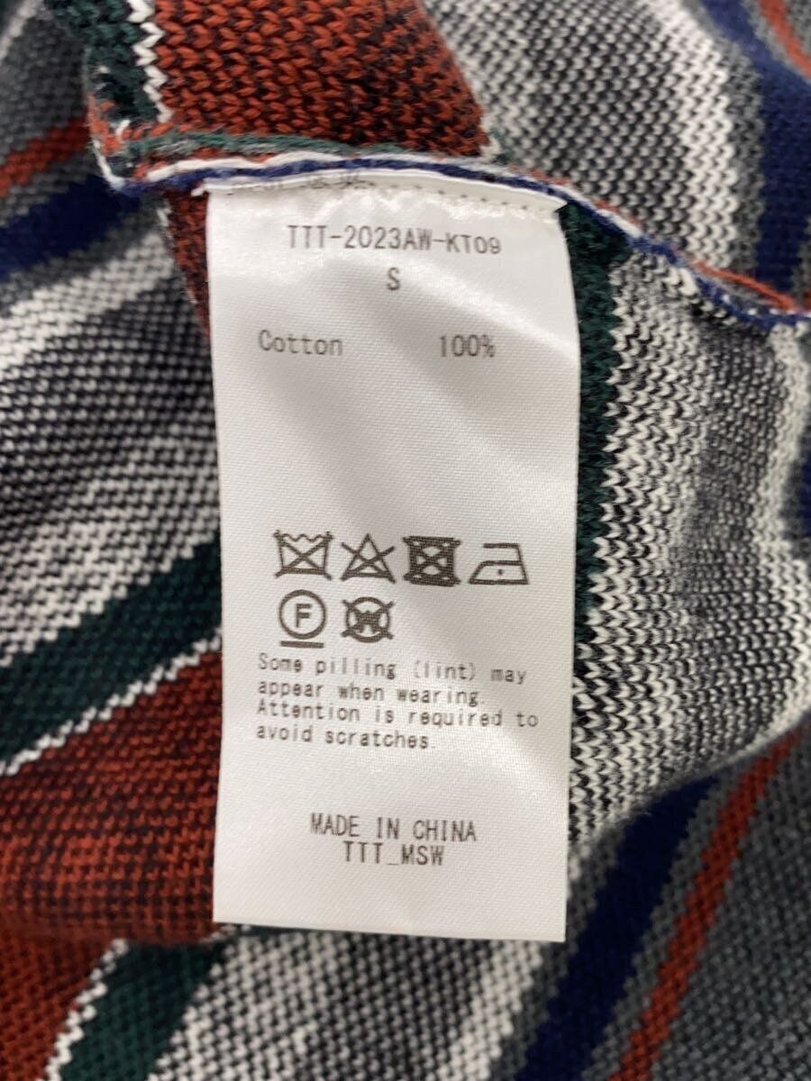 TTTMSW Cardigan (Thick S Cotton Multi Color Border TTT TTTMSW Cardigan (Thick S Cotton Multi Color Border TTT