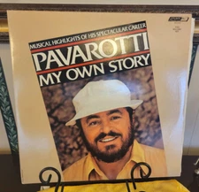 PAVAROTTI MY OWN STORY LONDON RECORDS PAV 2007 ULTRASONIC CLEANED