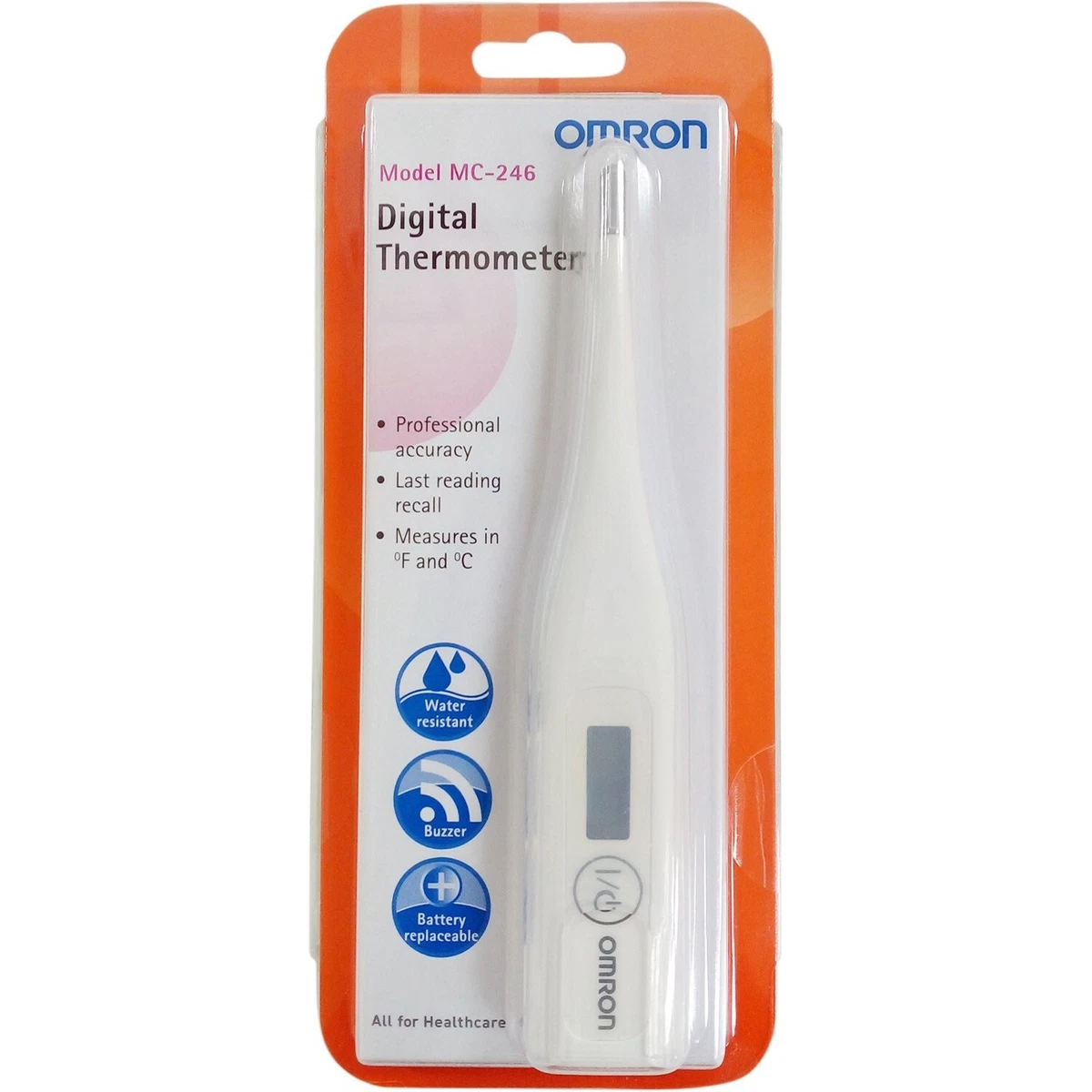 Omron Digital Thermometer MC 246 Pack