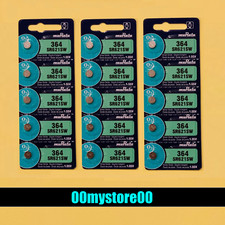  Exp 10/2032 15 Murata / Sony 364 SR621SW Watch Battery Ships from CA