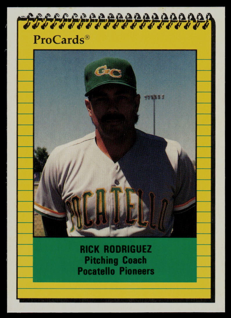 1991 ProCards Rick Rodriguez Pocatello Pioneers