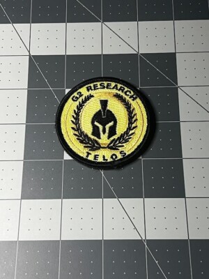 G2 RESEARCH TELOS YELLOW 7 BLACK SHOT SHOW HOOK & LOOP MORALE PATCH