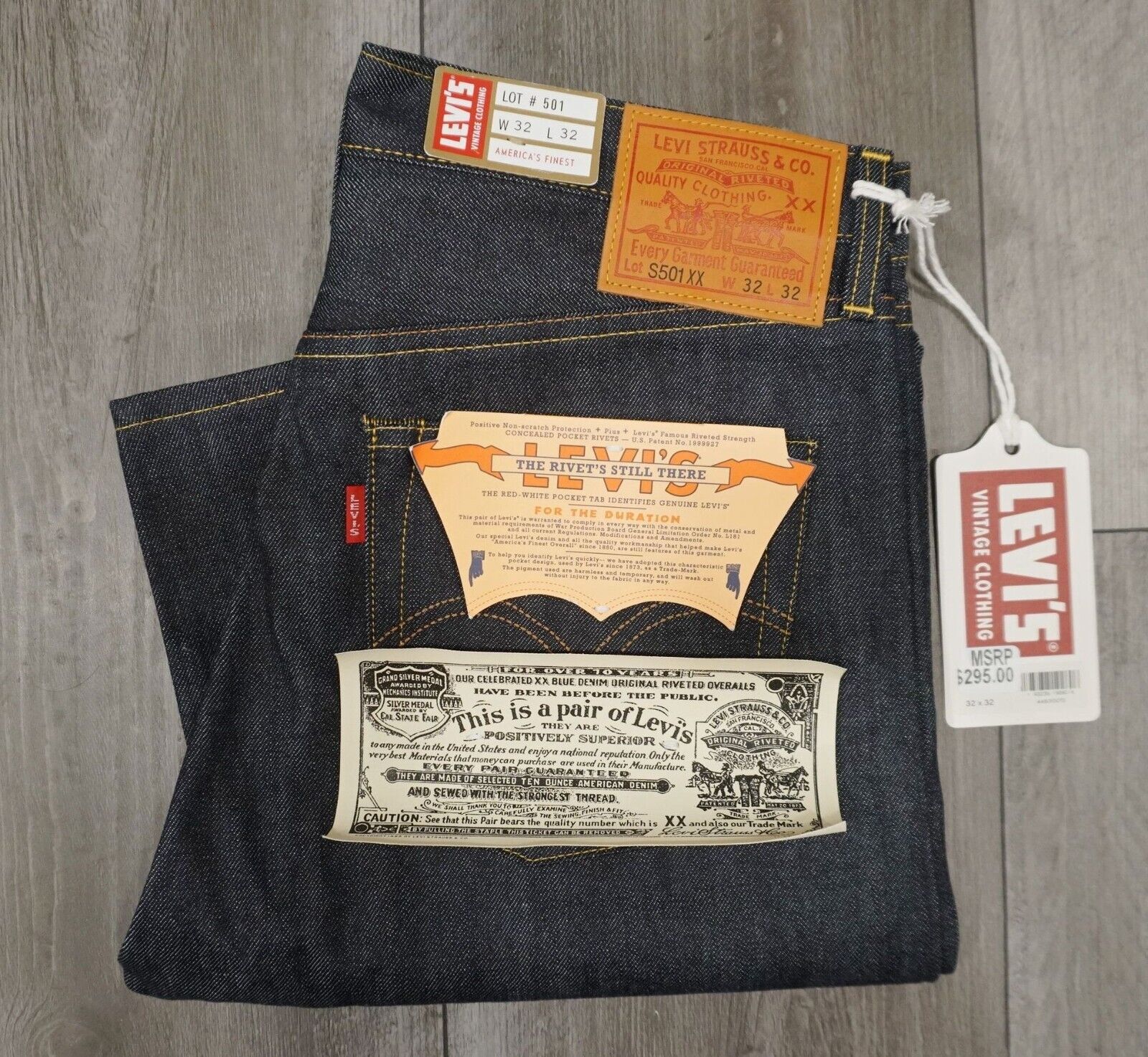 Levi's Vintage S501XX 1944 World War II model 44501-0072 Made In Japan  32x32 | eBay