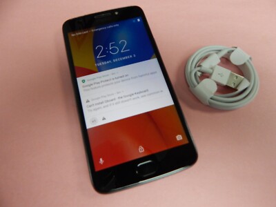 MOTO E4 PLUS XT1775 16GB - (Consumer Cellular) Gray FREE BUNDLE & SHIPPING
