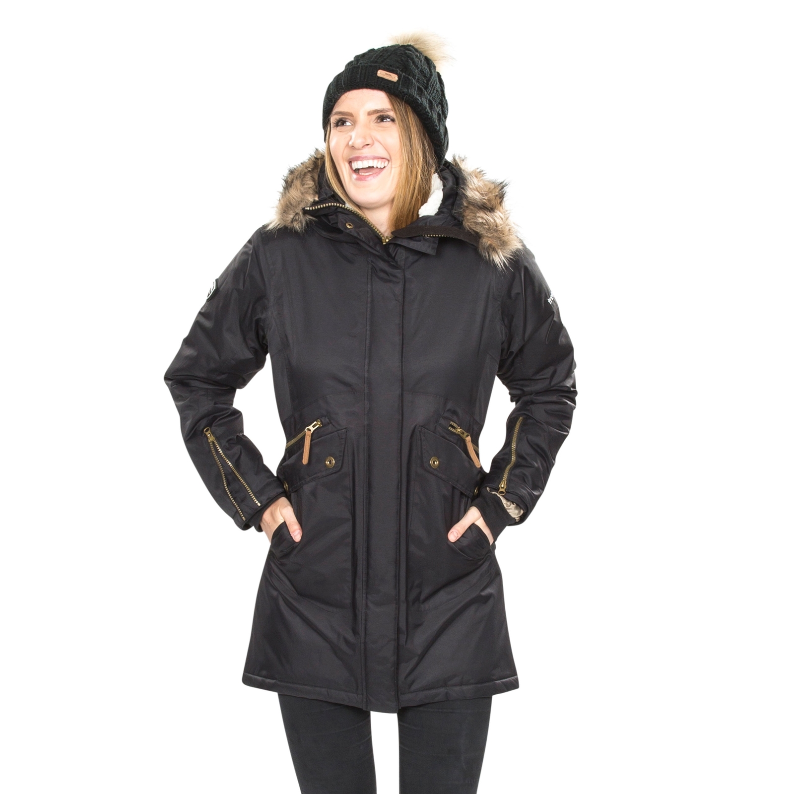 Trespass Womens Waterproof Parka Jacket Thundery eBay