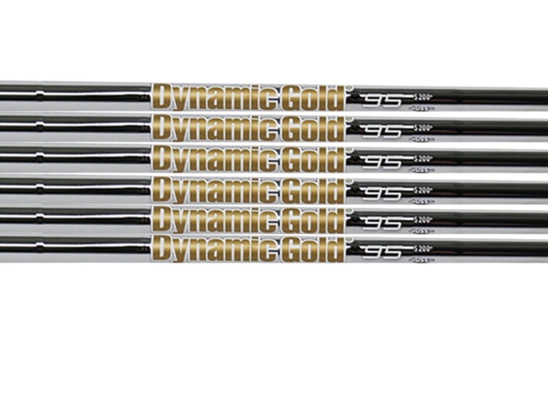 Dynamic Gold S200 95スチールシャフトのみ　5本セット NEW TRUE TEMPER DYNAMIC GOLD 95 VSS PRO S200 STIFF FLEX IRON