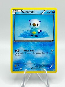 2011 Pokemon-Black & White.  OSHAWOTT  -  28/114.   Common.  NM-Never Played.