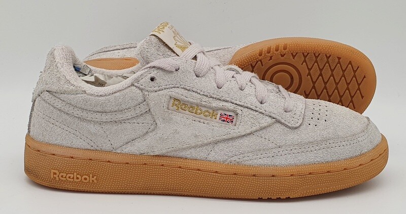 Reebok C 85 Low Suede Trainers CN2559 Double Grey/Gum UK3/US4/EU34.5 | eBay