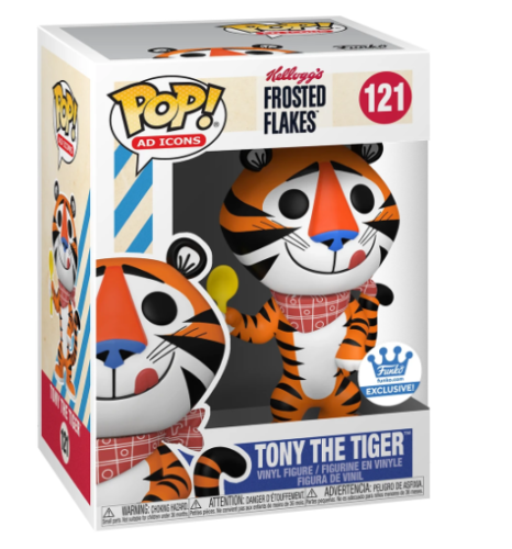 Tony The Tiger Funko Shop Exclusive Kelloggs Frosted Flakes Retro Pop with Spoon - Picture 2 of 3