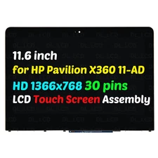 Replacement Screen 11.6" For HP Pavilion X360 11M-AD LCD Touch Screen Display