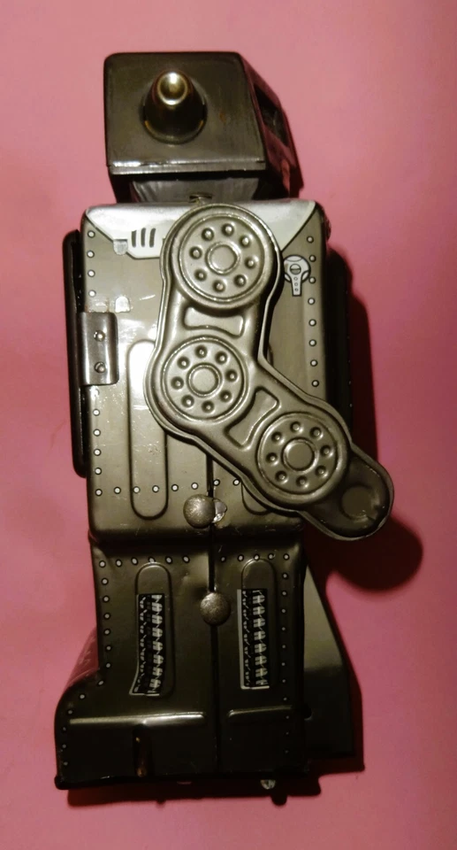 De colección HORIKAWA MARS KING TV ROBOT HOJALATA LITOGRAFÍA ESPACIO JUGUETE SH JAPÓN para piezas años 60 Foto 2 de 4