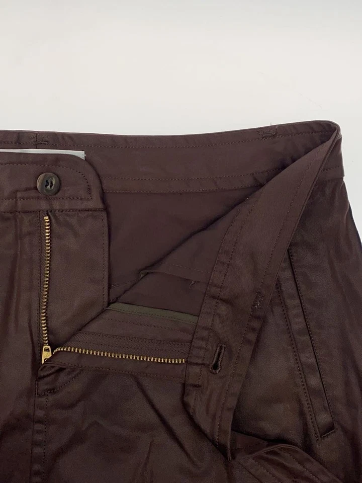 Falda Con Línea Lateral/Cinturón/2 Vías/Falda/3/Poliéster/Marrón/IM73FG533 - Imagen 3 de 4