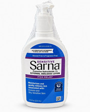 Sarna Sensitive Anti-Itch Lotion Pramoxine 1% 7.5 oz 222 mL NEW Sealed
