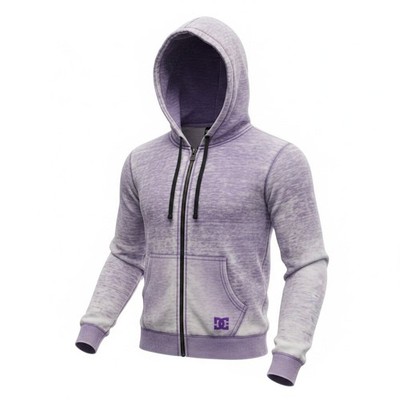 DC Shoes Purple Burnout Zip-Up Hoodie Size XL | eBay
