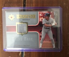 🔥Wade Boggs 2007 Ultimate Collection Ultimate Star Materials #SM-WB HOF🔥