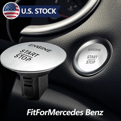#ad Keyless Push Start Stop Button Go Engine Ignition Switch For Mercedes Benz $6.99